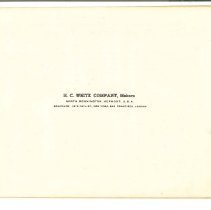 H.C. White Co. Auto-Pin Block catalog